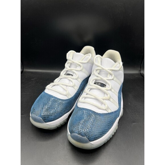 Air Jordan 11 Retro Low \'Navy Snakeskin\' 2019 Men’s Size 13 (CD6846-102) CLEAN main image 8